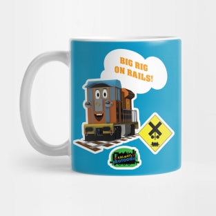 "Big Rig on Rails!" - The Railways of Crotoonia Mug